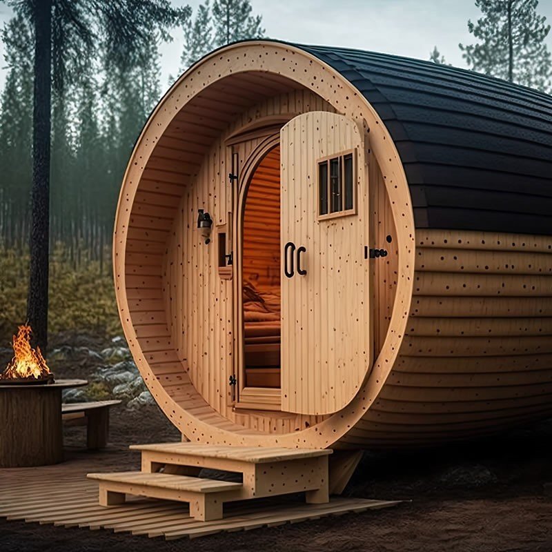 Kubilas su integruota krosnele