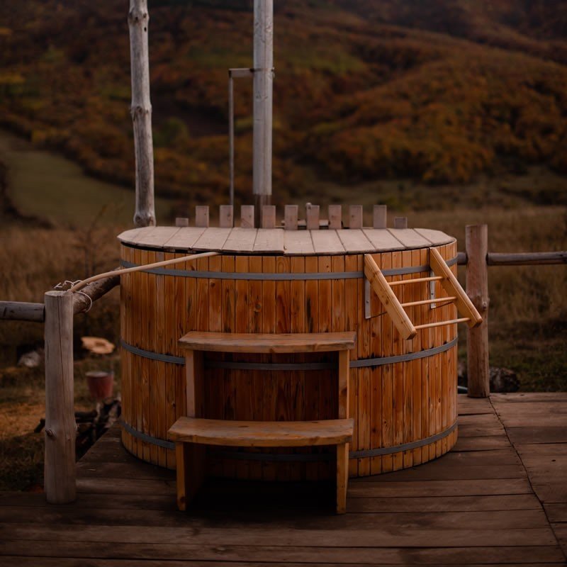 Kitas kubilas su integruota krosnele